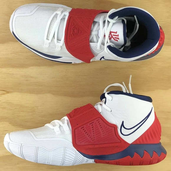 Nike Kyrie 6 USA Kyrie Irving Basketball Shoes Sz - Picture 2 of 9